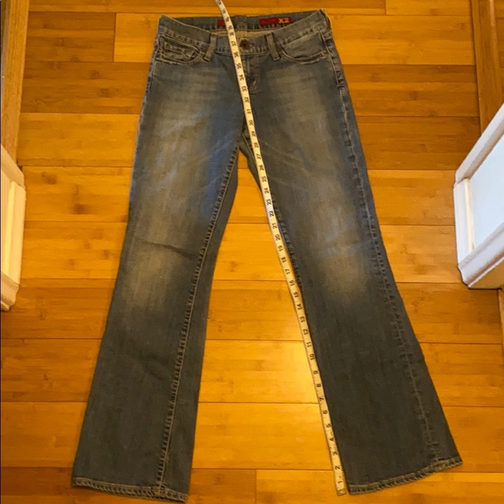 X2 Light Wash Boot Cut Jeans